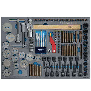 379 pièces clé à douille combinée ensemble d'outils à main CRV Kit de matériel avec garantie pleine vie Taiwan qualité - Product Image 4
