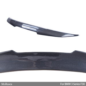 For 3 Series F30/M3 F80 Sedan PSM Style Carbon Fiber <b>Rear</b> <b>Spoiler</b> Trunk Wing 2011-2019 - Product Image 4
