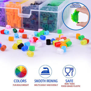 Hot bán sản phẩm giáng sinh DIY Set Hama Hạt Đồ chơi giáo dục trẻ em 5 mét hạt Perler cầu chì hạt - Product Image 3