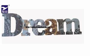 Letras Decorativas de Madera para Colgar en la Pared, Diseño Personalizado, Letrero Navideño, Decoración Familiar con la Frase 'Vive, Sueña, Trabaja, Imagina' - Product Image 4