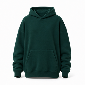 Sweat-shirts à capuche unisexes de haute qualité, 400 GSM, poids lourd, vierges, personnalisables avec logo, en molleton, coupe oversize pour hommes - Product Image 1