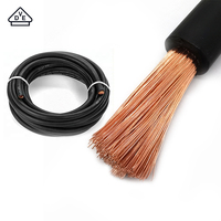 JZD Pure Copper Wire Litzen 25 mm2 35 mm2 50 mm2 70 mm2 95 mm2 Elektrokabel Super Flex Schweiß kabel 2/0 1/0 Ofc Power Wire