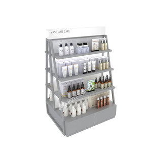 YHeS-PZ-04 chăm sóc da cửa hàng hiển thị đứng đa chức năng hiển thị mỹ phẩm <span class=keywords><strong>Rack</strong></span> với hai mặt bảng điều khiển cho cửa hàng tùy chỉnh trang trí - Product Image 5