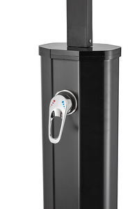 CYEN Nouvelle <span class=keywords><strong>Douche</strong></span> de Jardin Autonome Économe en Énergie, Noire, Réservoir 60 L, <span class=keywords><strong>Douche</strong></span> Extérieure <span class=keywords><strong>Solaire</strong></span> - Product Image 5