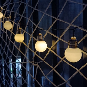 Lampe Solaire Jardin <span class=keywords><strong>Solar</strong></span> Hanging Light String Bulb produttore Waterproof Retro 10 F5 LED g50 lampadina luci per interni ed esterni - Product Image 2