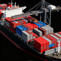 Agent d'expédition maritime fiable et économique de la Chine vers le Mali, la Mauritanie, bon service CIF FOB EXW, port à port, 40H 20GP FCL LCL
