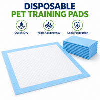 Tapis d'entraînement pour chiens jetables, avec dessus en maille douce, noyau en pâte SAP haute absorption et film imperméable, pour la maison et les voyages