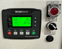 Générateur marin silencieux 16 kW 50 Hz 230 V, générateur diesel marin avec mélangeur d'échappement humide