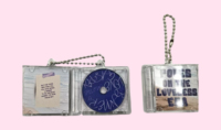 Portachiavi Smart NFC in Acrilico - Portachiavi Personalizzato Stile CD Album Kpop da Collezione