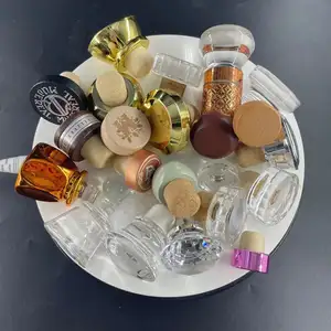 Tùy chỉnh sang trọng tinh thần chai Stopper tinh thể gỗ tổng hợp kim loại nắp nhựa nút chai Stopper chai rượu vang Stopper biểu tượng tùy chỉnh - Product Image 1