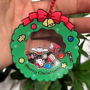 Porte-clés en acrylique 2026 avec logo personnalisé, figurine de dessin animé, breloque en acrylique, porte-clés personnalisé, porte-clés en acrylique - Product Image 1