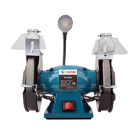 Machine à meuler électrique professionnelle BIYOTI 150W avec meules grossières et fines pour le travail des métaux, meuleuse de banc