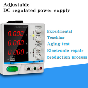 LW PS-1003DF 100 V 3A Alimentation à découpage régulée numérique CC Source d'alimentation électrique d'enseignement réglable rég - Product Image 2