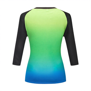 Camisetas Personalizadas con Tecnología Moisture Wick, Resistentes al Desgaste, para Hombre y Mujer, con Diseño Degradado, para Ciclismo de Montaña, Descenso y MTB - Product Image 4