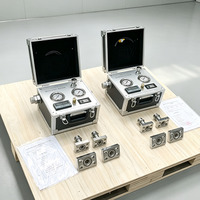 Medidor Digital 3 en 1 Portátil para Pruebas Hidráulicas, Medidor de Flujo, Presión y Temperatura para Diagnóstico de Sistemas de Bombas y Motores Hidráulicos