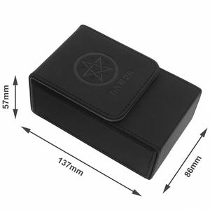 Boîte/étui à cartes de tarot en cuir FX pour la plupart des cartes de tarot standard (2,75 po x 4,75 po) - Product Image 2