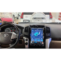 Autoradio Android 15 avec écran 12,1 pouces, GPS, DSP, CarPlay, Android Auto, unité multimédia pour Toyota Land Cruiser LC200 2008-2015