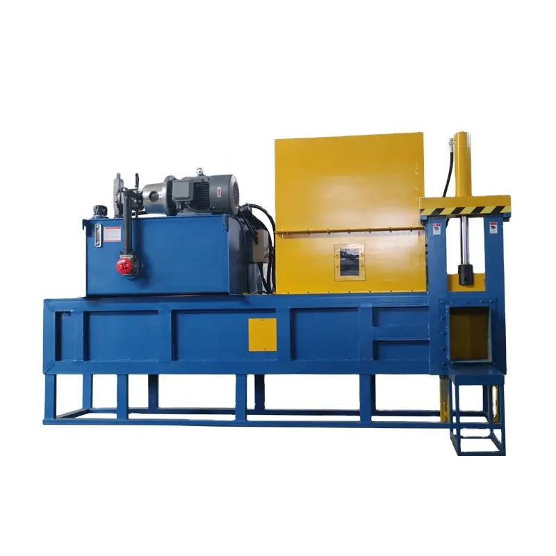 Máquina hidráulica automática de prensado de chips de madera, máquina compactadora de arroz, flacidez