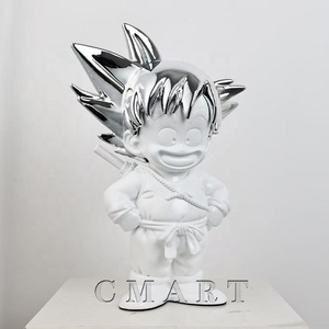 Escultura Minimalista de Resina de Oso de Dibujos Animados, Estatua Pintada a Mano de León Boxeador, Conejo y <span class=keywords><strong>Chica</strong></span>, Escultura de Arte Pop de <span class=keywords><strong>Hulk</strong></span> de Dibujos Animados - Product Image 5