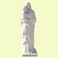 Conception moderne de piscine de fontaine de cascade de statue de dame égyptienne en marbre sculpté pour la vente en gros pour des villas