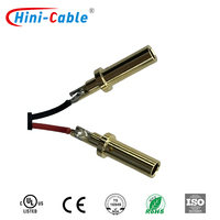 Connecteurs de solution de câblage personnalisables directs en usine câble d'alimentation DC mâle femelle cuivre PVC pour les applications de contrôle d'ordinateur