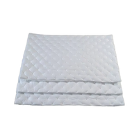 Panneau d'isolation acoustique pour voiture en coton insonorisant de haute qualité Sanzhou blanc ignifuge conforme aux normes VOC 500x800mm 10/16mm