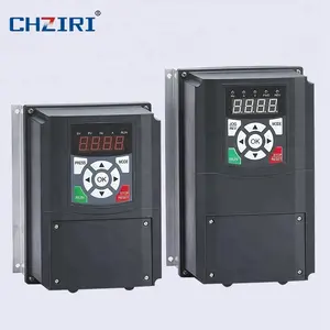 CHZIRI konverter frekuensi, Driver Inverter VFD 220V 380v untuk Magnet permanen Motor sinkron VFD