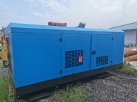 Compresseur d'air diesel remorquable d'occasion en bon état, compresseur d'air à vis mobile en vente