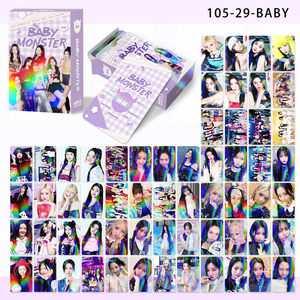 Ensemble de 60 cartes photo du groupe KPOP BT BABYMONSTER CROTIS <span class=keywords><strong>GIDLE</strong></span>, cartes de vœux, flashcards, album, articles promotionnels, cartes-cadeaux - Product Image 6