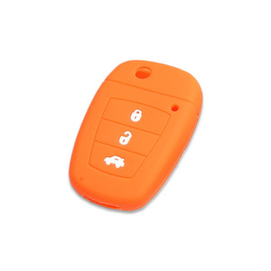 Yikailing ปลอกหุ้มกุญแจซิลิโคนสำหรับ Faw Besturn เคสป้องกันกุญแจรถ X80มี3ปุ่มดีไซน์หลากสี - Product Image 3