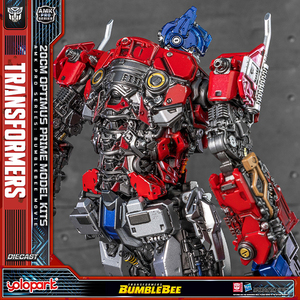 YOLOPARK Transformers Bumblebee Versión Película <span class=keywords><strong>AMK</strong></span> PRO Series Optimus Prime Modo Tierra Kit de Modelo de Coche de Aleación Fundida a Presión - Product Image 3