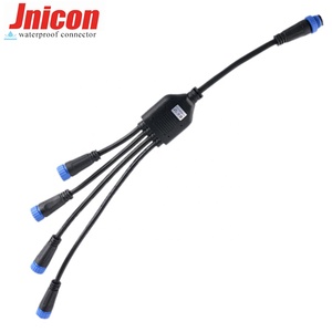 Jnicon M15 10A 300V防水IP68 <span class=keywords><strong>Y</strong></span>タイプXlrコネクタケーブル2p 3pプロフェッショナルLEDストリートランプ規格 - Product Image 3