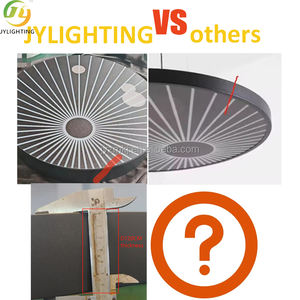 JYLIGHTING Plafonniers modernes en forme de tournesol pour ambiance de bar, bar propre, KTV, salon de thé au lait, salle de jeux, salle privée d'e-sport, luminaires suspendus - Product Image 2