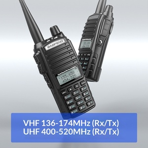 Walkie Talkie de Doble Banda BFUV82, 5W, Largo Alcance 0-5km, Doble Reloj, Doble Transmisión, Auriculares de Radio Bidireccional, 2500-3000mAh, IP25 - Product Image 5