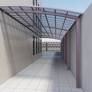 <span class=keywords><strong>Abri</strong></span> de voiture préfabriqué en aluminium avec installation facile, <span class=keywords><strong>abri</strong></span> extérieur résistant aux intempéries pour voitures et camping-cars - Product Image 2