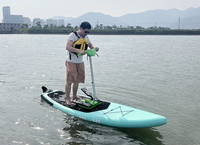 Planche à pagaie gonflable Waterbike avec système de propulsion par pédale