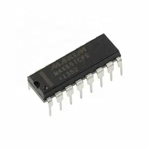 MAX691CPE+ MAX691CPE new original Microprocessor Supervisor Circuits 1 Channel DIP16 Power Supply Management Circuit