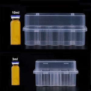 Caja de Plástico Transparente PP para Viales de 3ml x 10, Estuche para Péptidos, Paquete de 5 Viales, Polvo Liofilizado, Estuche Portátil para Cosméticos - Product Image 6