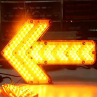 Barre lumineuse directionnelle à LED haute intensité 132W, couleur ambre, boîtier en PC, signalisation de circulation pour la sécurité des camions et des véhicules