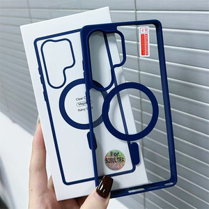 <span class=keywords><strong>Funda</strong></span> Magnética Transparente de Acrílico a Prueba de Golpes <span class=keywords><strong>para</strong></span> <span class=keywords><strong>Samsung</strong></span> S26 S25 S24 S23 Plus <span class=keywords><strong>Ultra</strong></span> A17 A07 A56 A36 A16 A26 A06 A54 A55 A25 A15 - Product Image 5