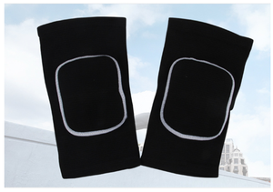 واقيات ركبة سميكة للرقص والكرة الطائرة، مضادة للانزلاق وقابلة للتنفس وحافظة للدفء للرياضات الخارجية - عبوة من قطعتين - Product Image 6