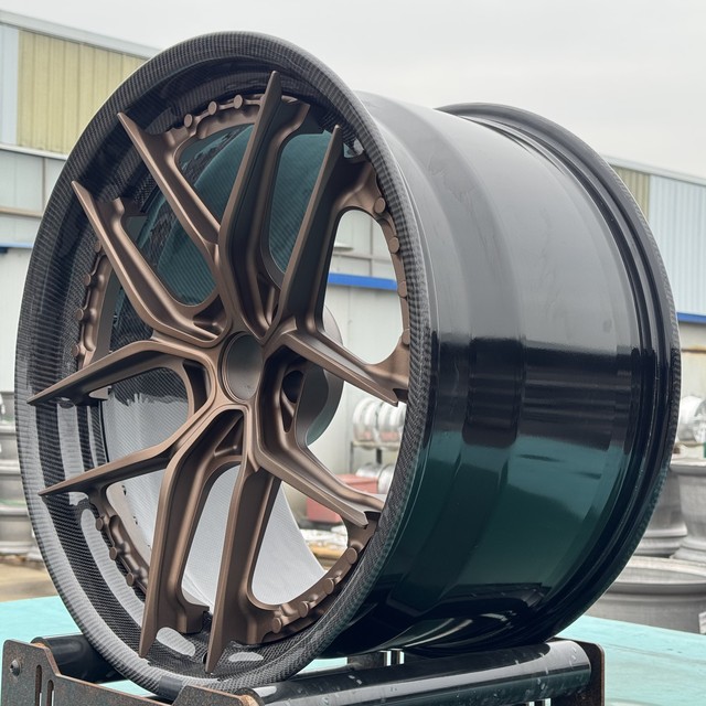 20-23 Inch Forged Carbon Fiber Alloy Wheel Rims Motorsports Performance for Porsche for McLaren New Condition 100mm PCD Aluminum