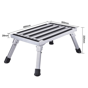 <strong>Ladder</strong> Workbench Working Platform Aluminium Folding Platform Rv <strong>Step</strong> <strong>Stool</strong> Platform <strong>Ladder</strong> Portable <strong>Ladder</strong> - Product Image 2