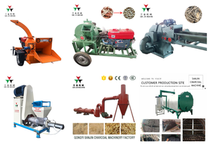 Biyochar kömür yapma makinesi ahşap kütükler kömür karbonizasyon fırın barbekü kömür yapma fırın - Product Image 2