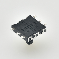 Interrupteur miniature multifonctionnel tactile à bouton-poussoir SMD à 4 directions 10x10mm