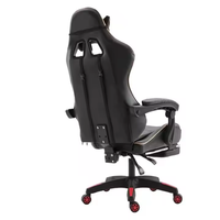 Chaise de jeu inclinable de course de prix usine avec repose-pieds chaises de jeu larges multicolores