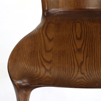 Chaise de salle à manger moderne en bois massif de frêne, style nordique, nouvelle collection, très demandée, pour la maison, le bureau et la restauration