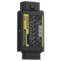 GODIAG GT105 II ECU IMMO Prog AD OBD2 Caja de Conexión ECU con Pantalla de Voltaje del Vehículo y Batería, Herramienta de Diagnóstico