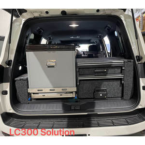 VRD4X4 Complete Dual <b>Drawer</b> Kits LC300 Accessories Offroad Car <b>Bed</b> <b>Drawer</b> Customized Ute 4WD Roller <b>Drawer</b> For Land Cruiser 300 - Product Image 1