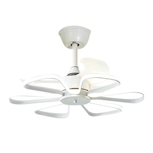 Modern Contemporary LED Ceiling Lamp with Remote Control 3-Color Glass Body DC Motor Hot <b>Sale</b> for Home Use - Product Image 5